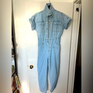 Free People We The Free Marci Denim Jumpsuit - NWOT